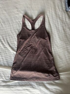 Nike Women's Heathered Plum Racerback Tank